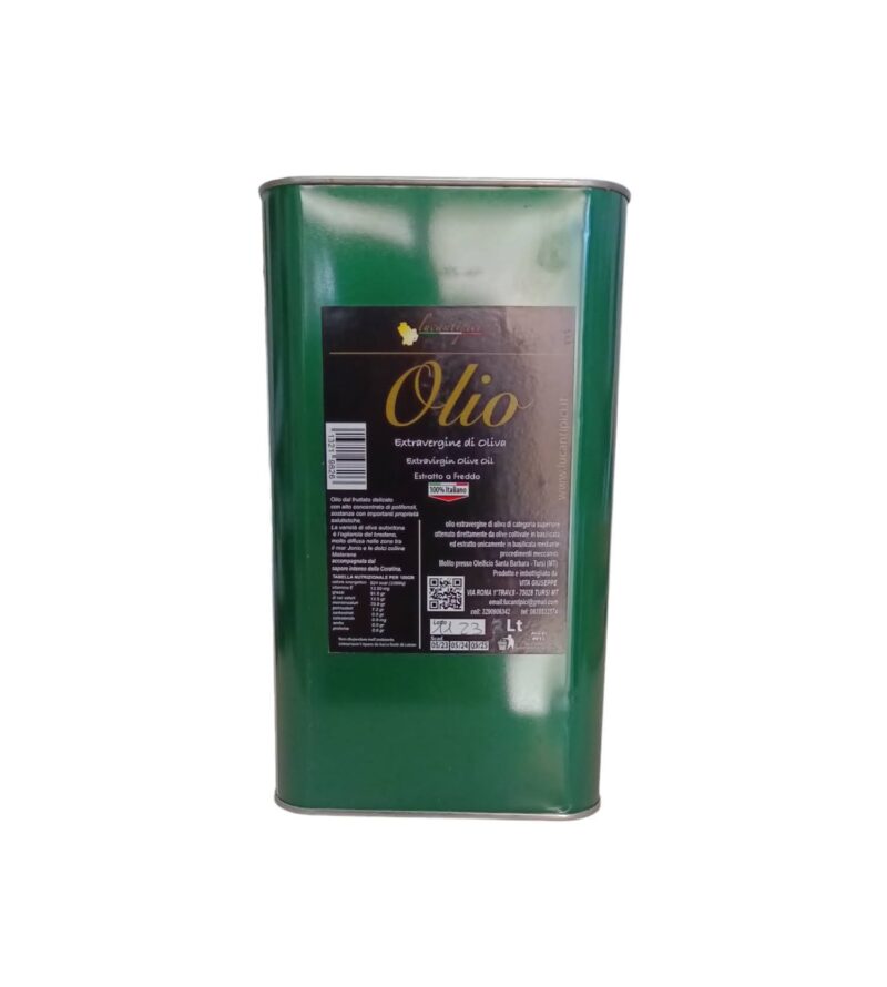 Olio EXTRAVERGINE D'OLIVA DELLE COLLINE MATERANE - immagine 2