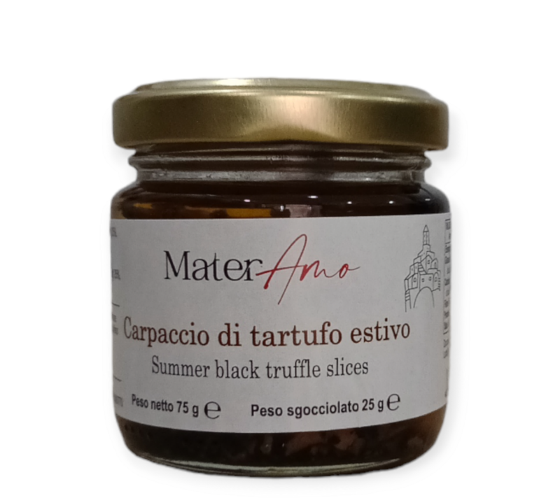 Carpaccio di tartufo estivo