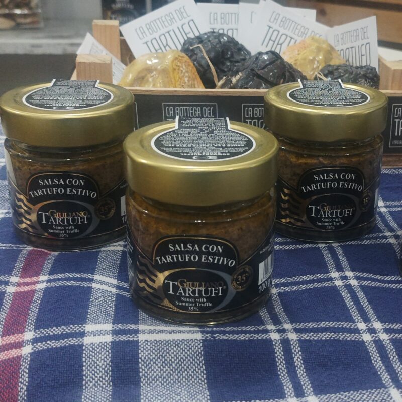 Salsa con funghi e tartufo al 35% 100g