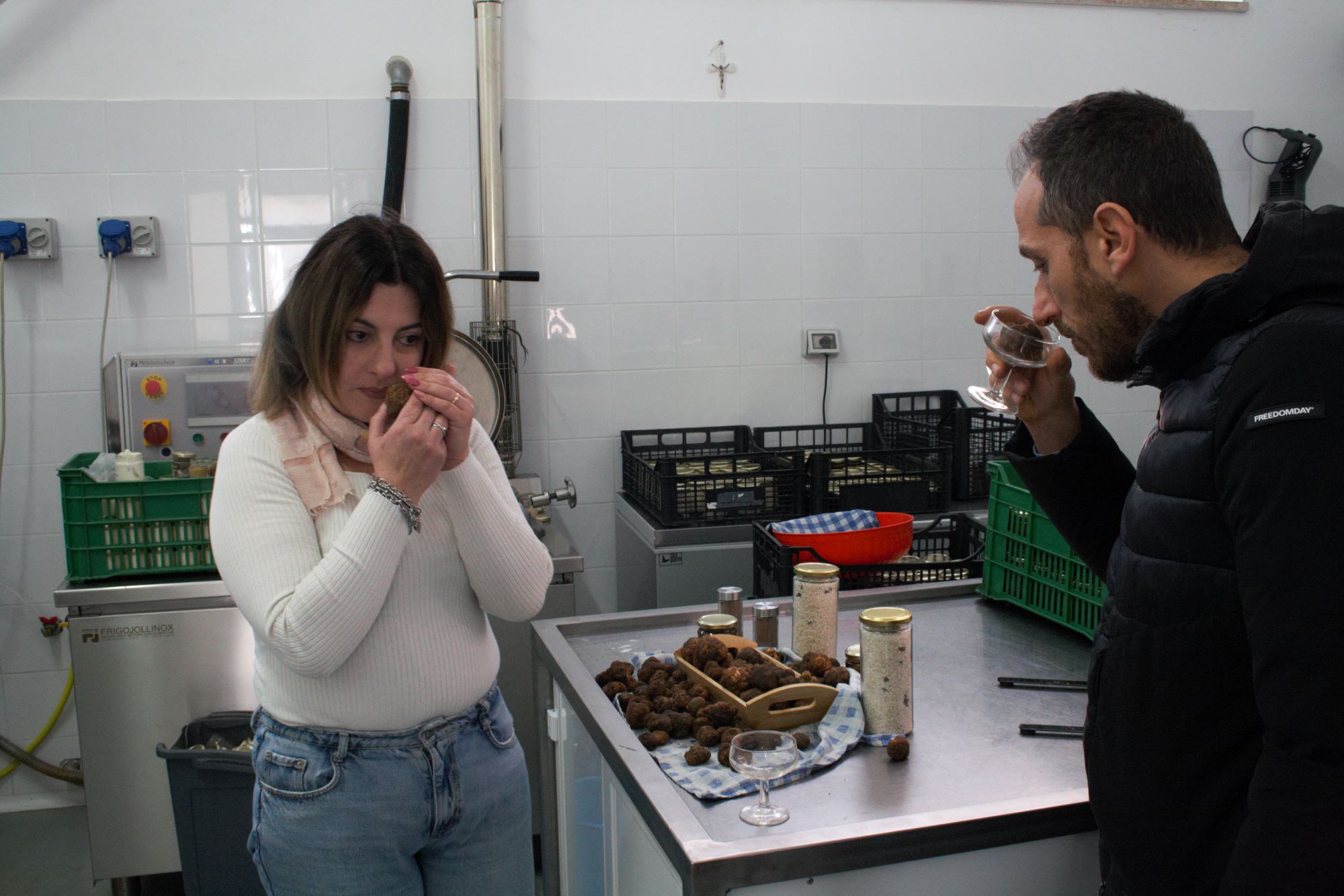 esperienza sensoriale tartufo